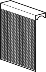 Радиаторный экран с перфорацией Квадрат 3x5 мм Радиаторный экран с перфорацией Квадрат 3x5 мм