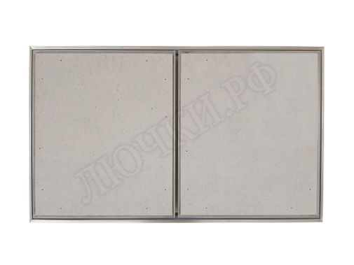 Люк под плитку Нажимной Хаммер Слава 2 створки Люк под плитку Нажимной Хаммер Слава 2 створки