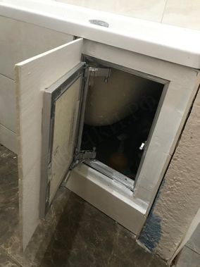 Люк под плитку Нажимной Секрет-Лайт 500*400 Люк под плитку Нажимной Секрет-Лайт 500*400