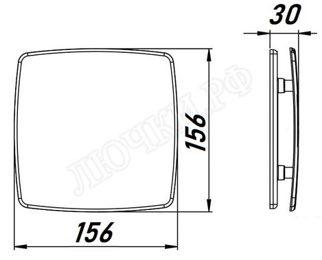 Вытяжной вентилятор Awenta System+, Silent, 100, KWS100W, PNI100, Нержавеющая сталь Вытяжной вентилятор Awenta System+, Silent, 100, KWS100W, PNI100, Нержавеющая сталь
