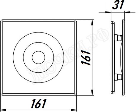 Вытяжной вентилятор Awenta System+, Silent, 100, KWS100M, POB100, Белый, пластик Вытяжной вентилятор Awenta System+, Silent, 100, KWS100M, POB100, Белый, пластик