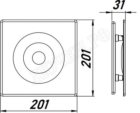 Вытяжной вентилятор Awenta System+, Silent, 125, KWS125W, POE125, Бежевый, пластик Вытяжной вентилятор Awenta System+, Silent, 125, KWS125W, POE125, Бежевый, пластик