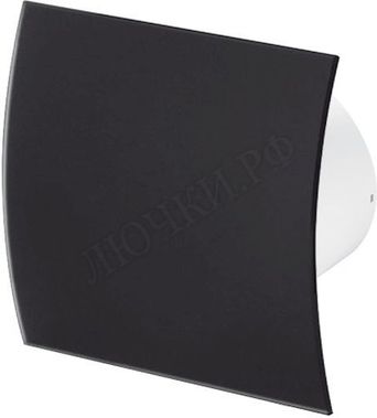 Вытяжной вентилятор Awenta System+, Silent, 100 KWS100, Escudo, PECB100M, Чёрный матовый, пластик Вытяжной вентилятор Awenta System+, Silent, 100 KWS100, Escudo, PECB100M, Чёрный матовый, пластик